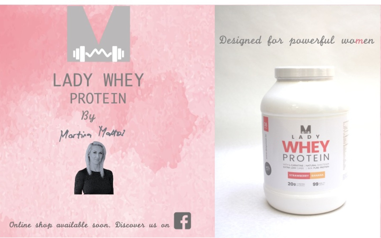 LADY WHEY PROTEIN  CREATED BY WOMEN, FOR WOMEN